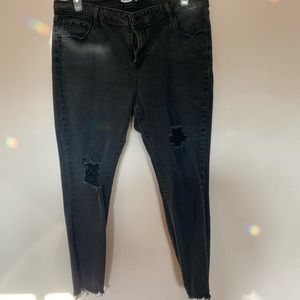 Old Navy Black ROCKSTAR Skinny Jeans 16